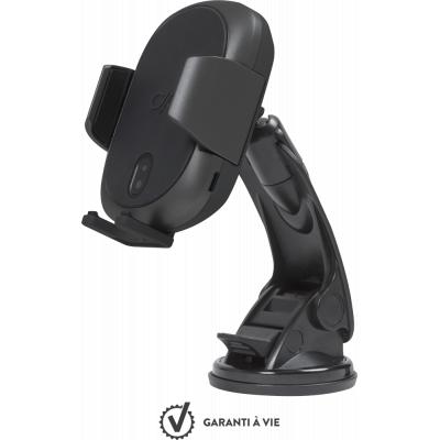Support voiture détecteur + charge induction 10-7.5W Garanti à vie avec chargeur Gris Force Power