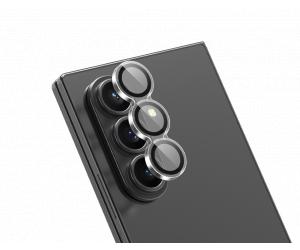 Protège lentilles Samsung Galaxy Z Fold 7 x3 Verre trempé Transparent + Garantie à vie - Certifié GRS