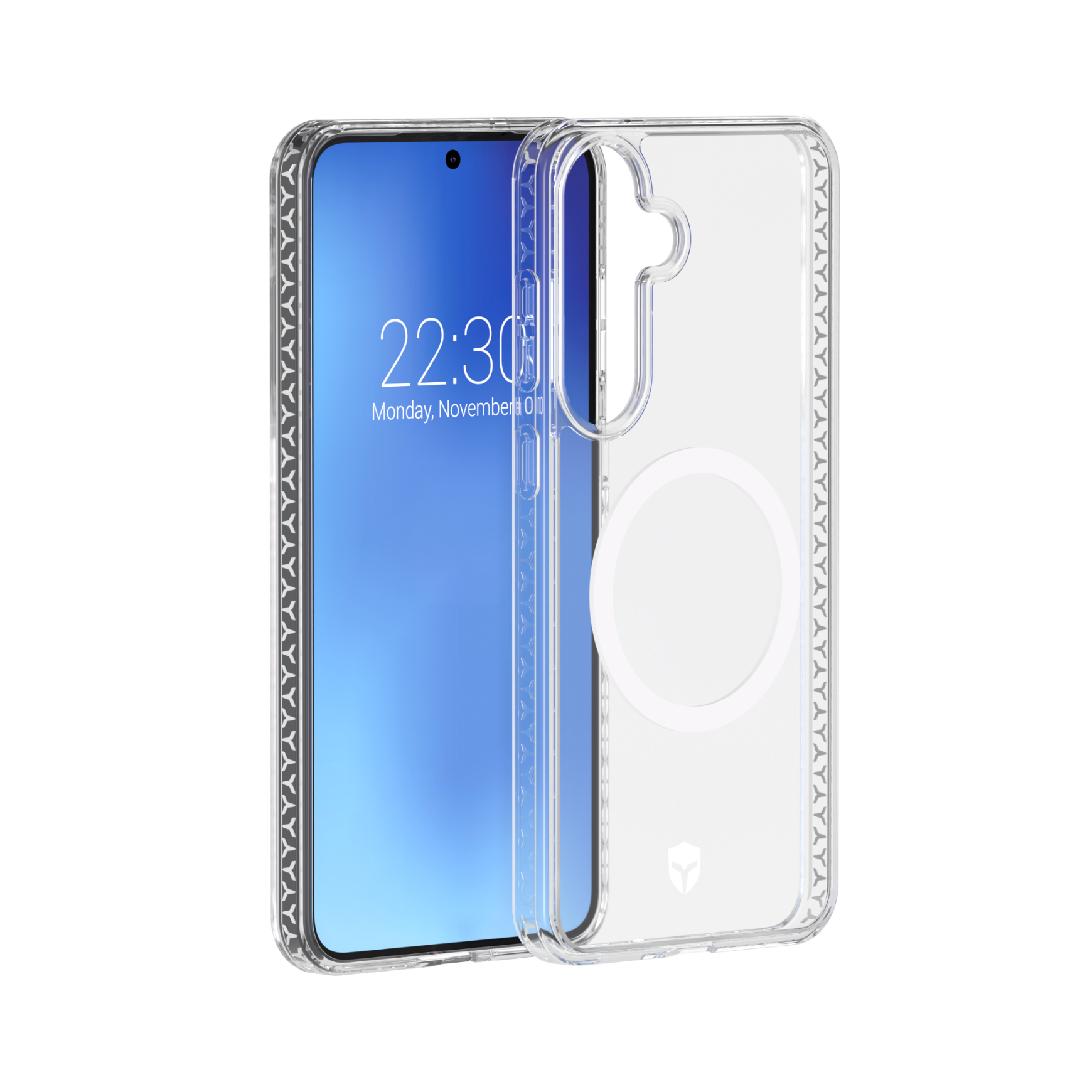 Coque Renforcée Galaxy S25 AIR Compatible MagSafe Transparente - Origine France Garantie - Garantie à vie Force Case