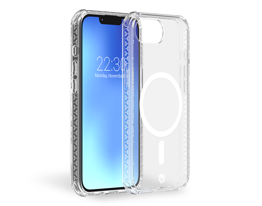 Coque renforcée MagSafe iPhone 16e AIR 3m Transparente + Garantie à vie