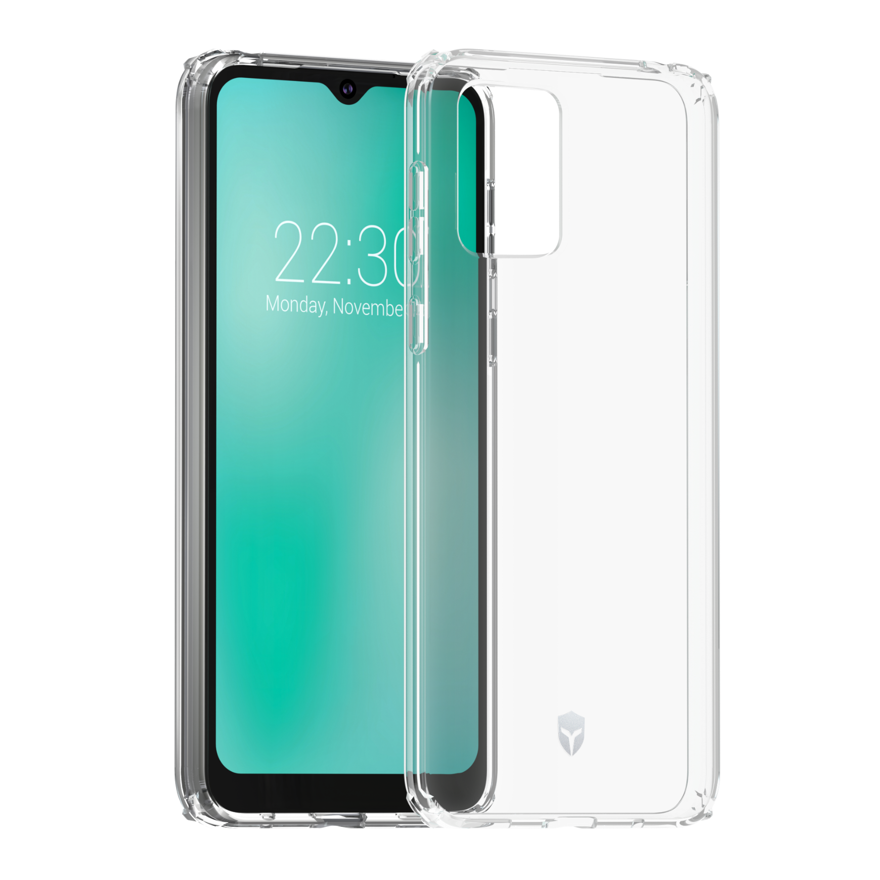 Coque Renforcée Motorola E13 4G FEEL Made in France Garantie à vie Transparente - 50% Plastique recyclé Force Case
