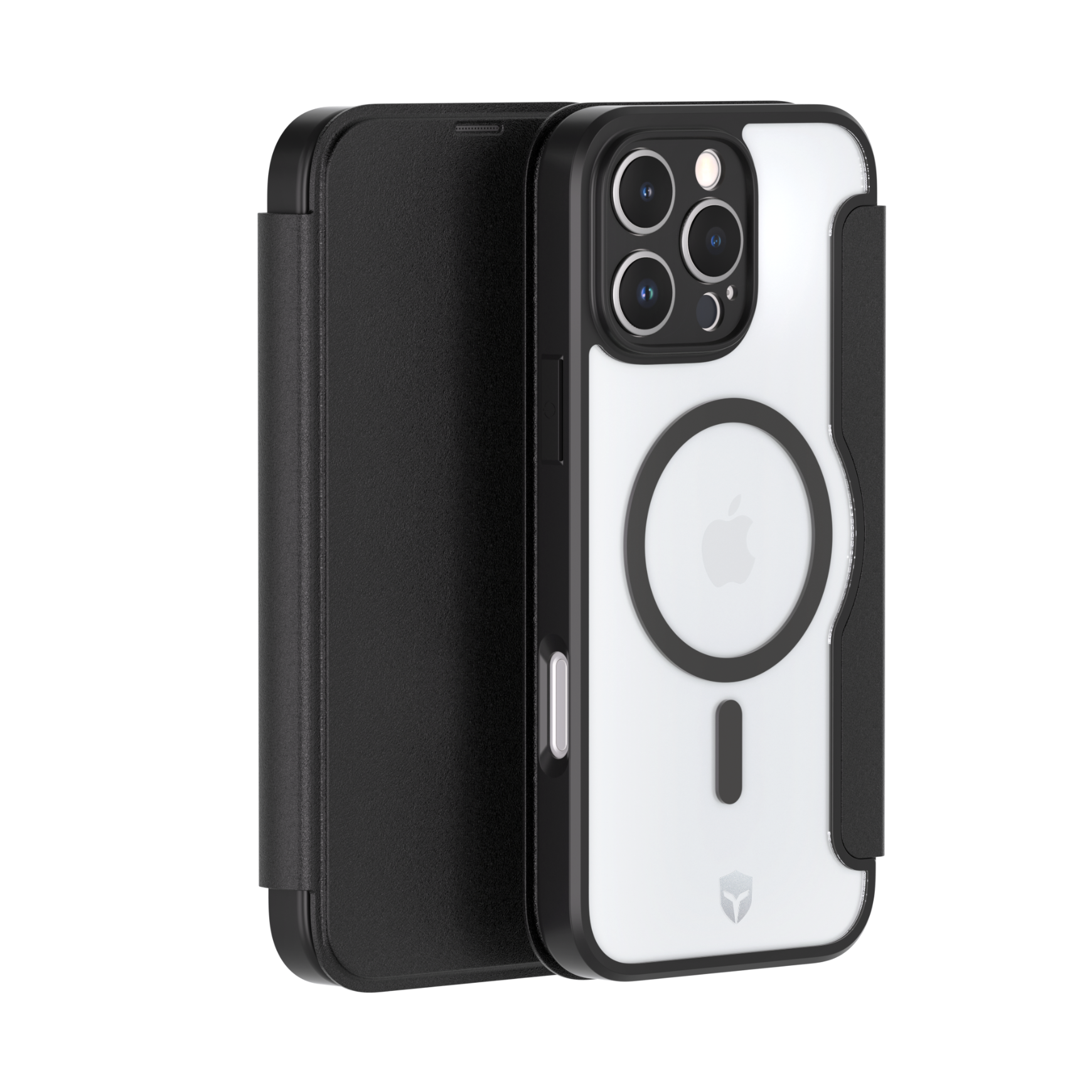 Folio Magsafe pour iPhone 16 Pro Max Noir