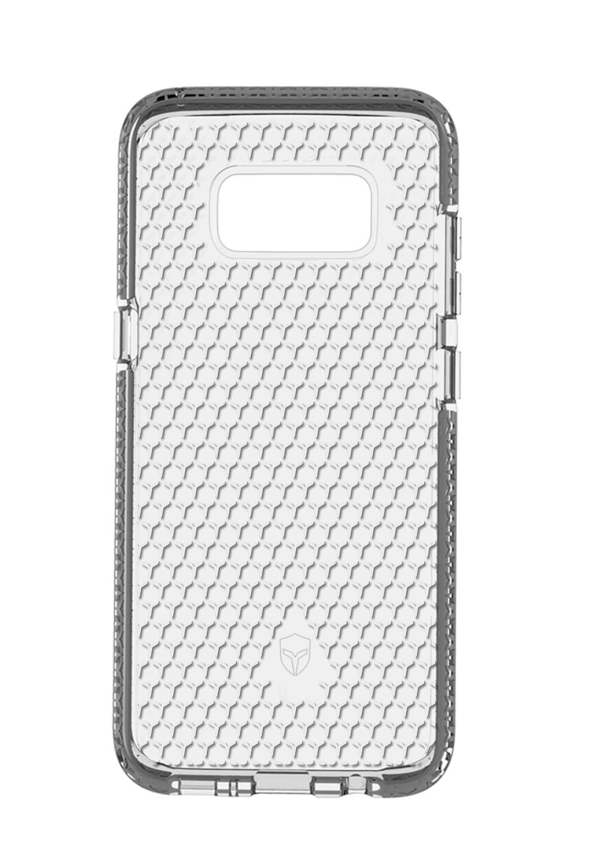 Coque Renforcée Samsung G S8 Plus LIFE Garantie à vie Contour Argent Force Case