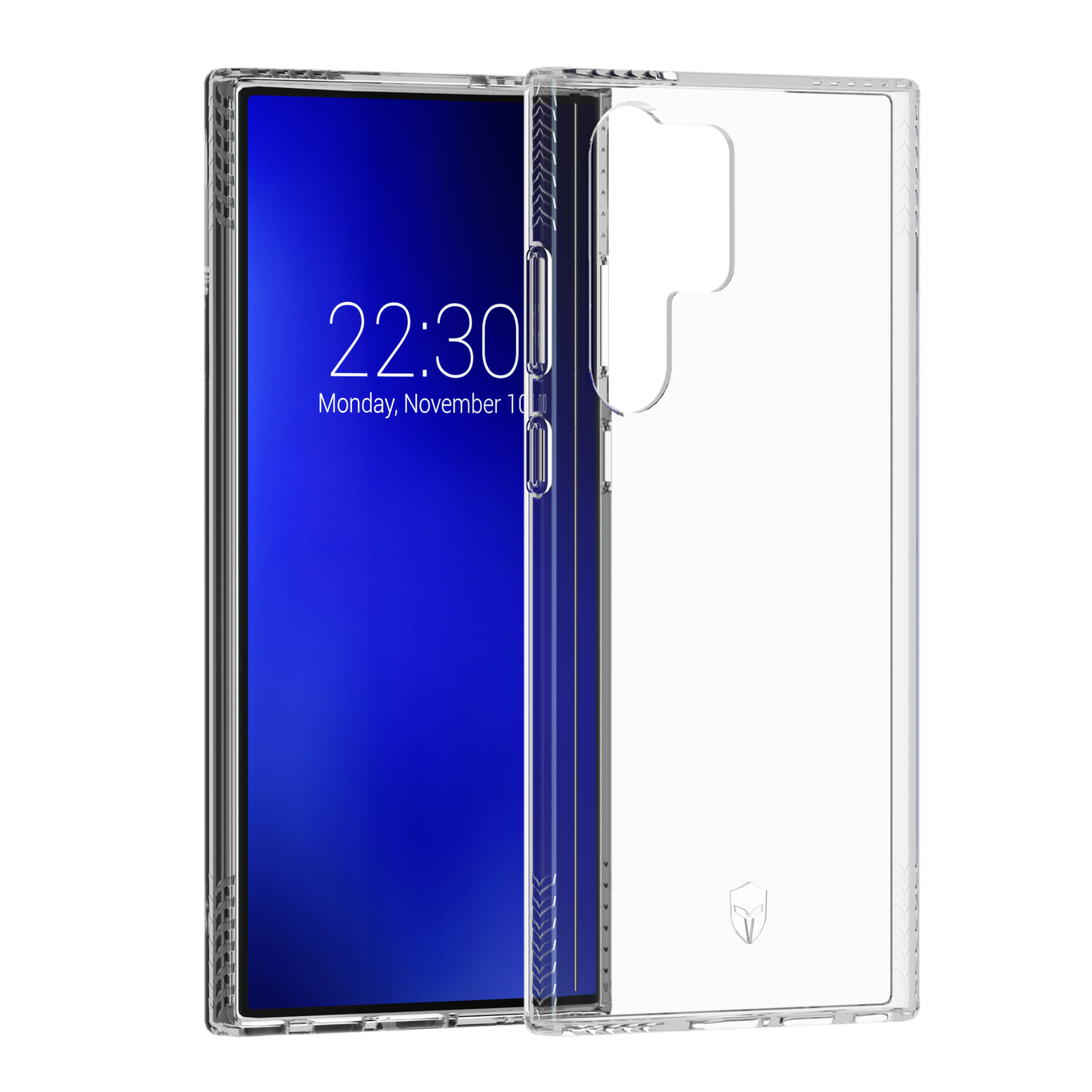 Coque Renforcée Samsung Galaxy S23 Ultra 5G PULSE Origine France Garantie à vie Transparente Force Case