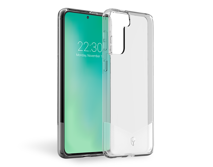 Coque Renforcée PURE Garantie à vie Transparente pour Samsung G S21+ 5G Force Case