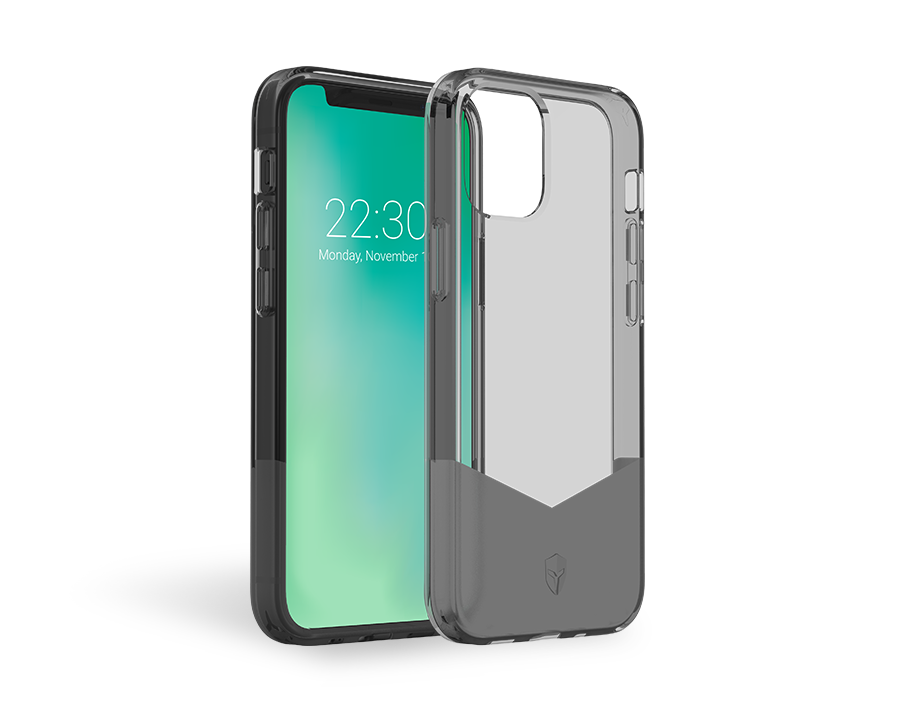 Coque renforcée PURE Noire garantie à vie pour Apple iPhone 12 Mini