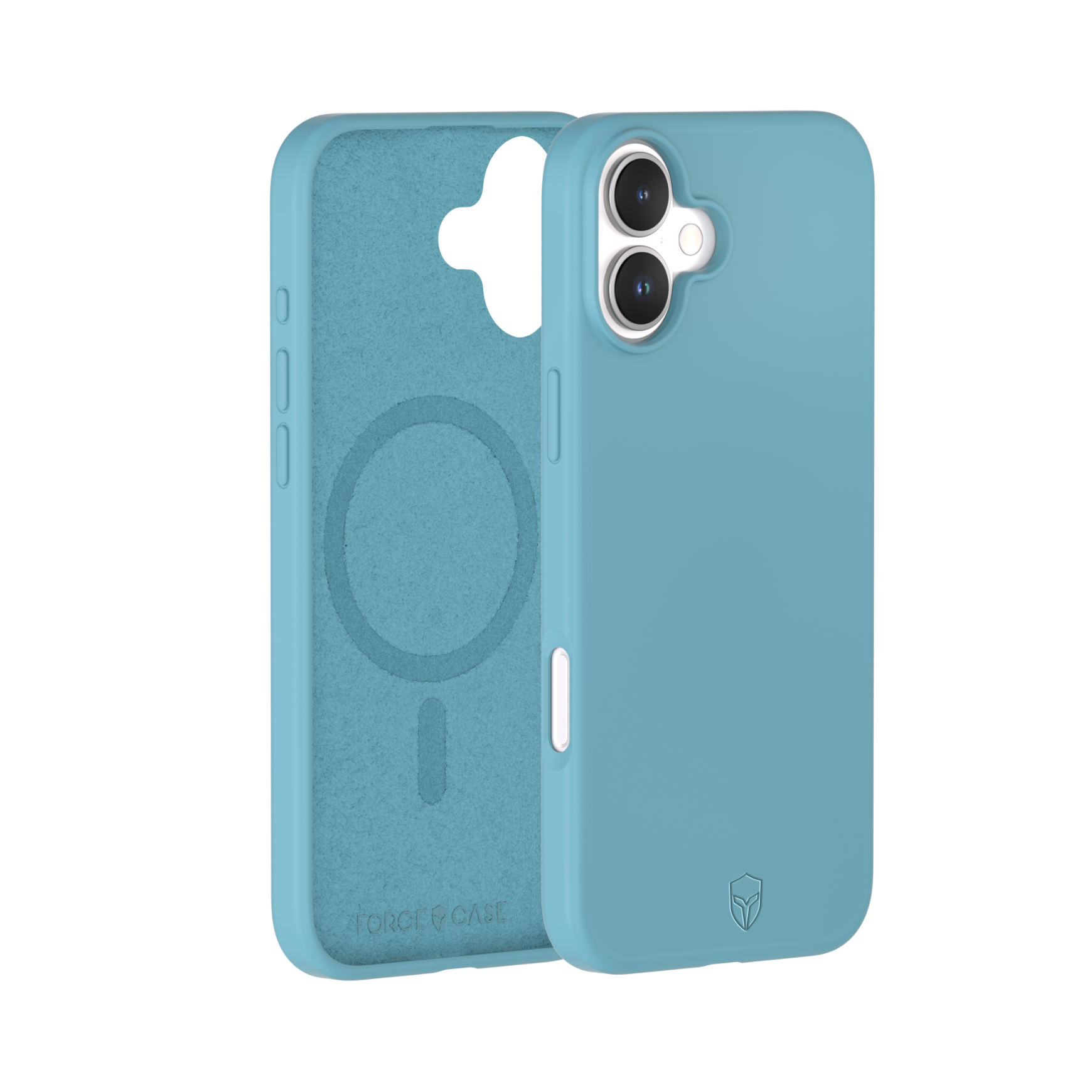 Coque Renforcée iPhone 16 Silicone Compatible MagSafe Vert - Garantie à vie Force Case