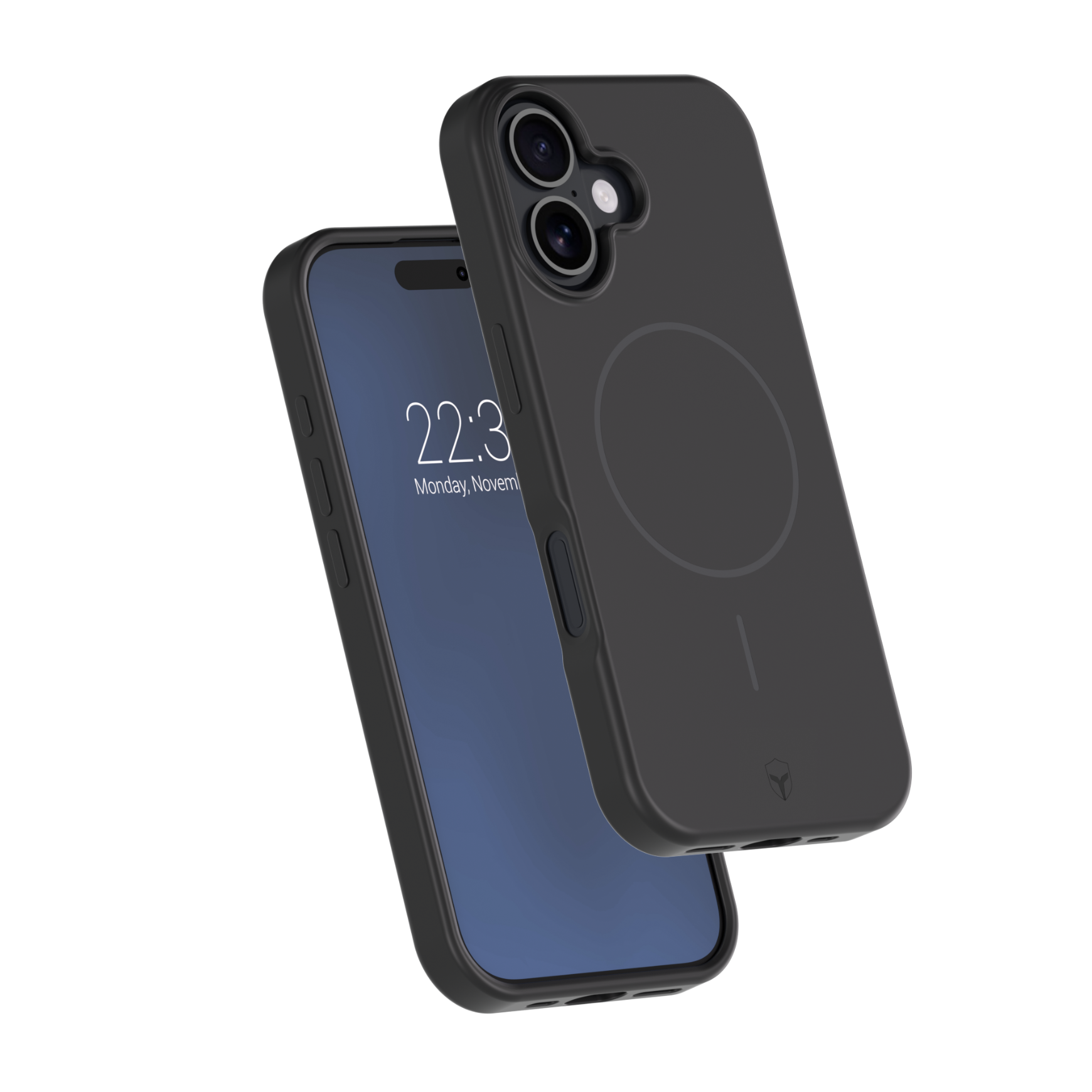 Coque renforcée MagSafe iPhone 17 SILICONE 2m Noire + Garantie à vie