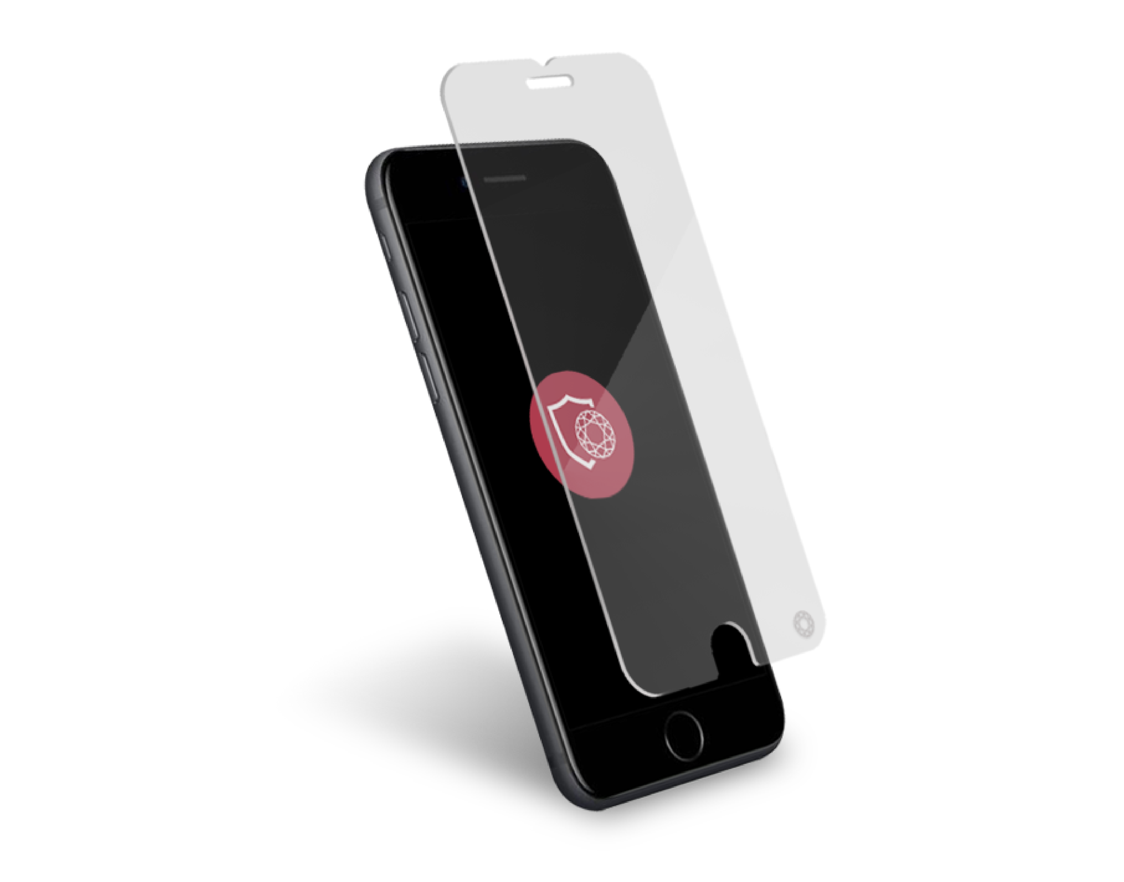 Protège-écran Plat Original en verre organique Garanti à vie pour iPhone SE 2020