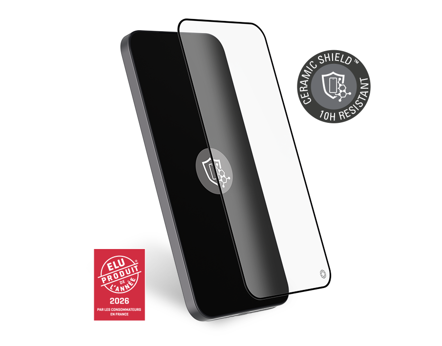 Protège écran Xiaomi 15T Pro Ceramic Shield 2.5D Verre trempé + Garantie à vie - Certifié GRS