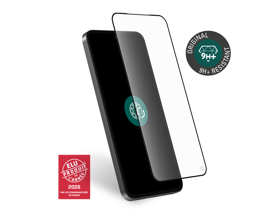 Protège écran Samsung Galaxy A37 5G Original 2.5D Verre trempé + Garantie à vie - Certifié GRS