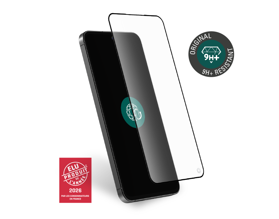 Protège écran Samsung Galaxy A57 5G Original 2.5D Verre trempé + Garantie à vie - Certifié GRS