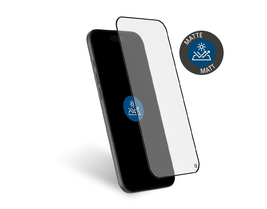 Protège écran iPhone Air Mat Anti-reflet 2.5D Verre trempé + Garantie à vie - Certifié GRS