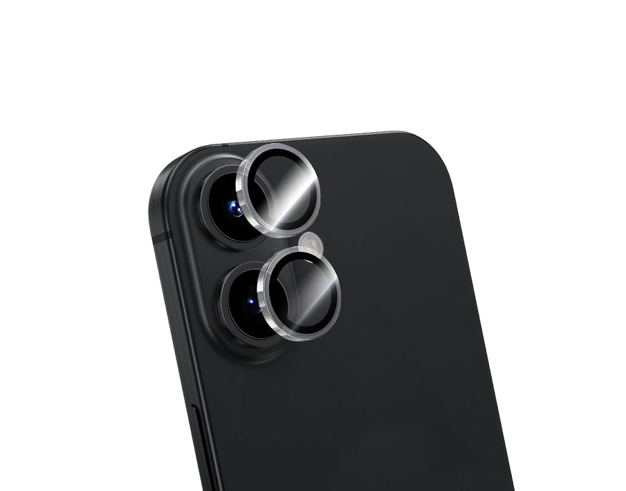 Protège écran pour iPhone 16/16 Plus MagSafe Lens Protector x2 Transparent Force Glass