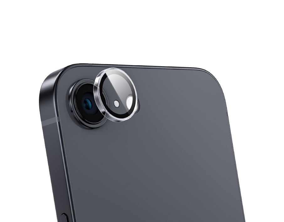 Protège lentilles iPhone 17e / 16e x1 Verre trempé Transparent + Garantie à vie - Certifié GRS