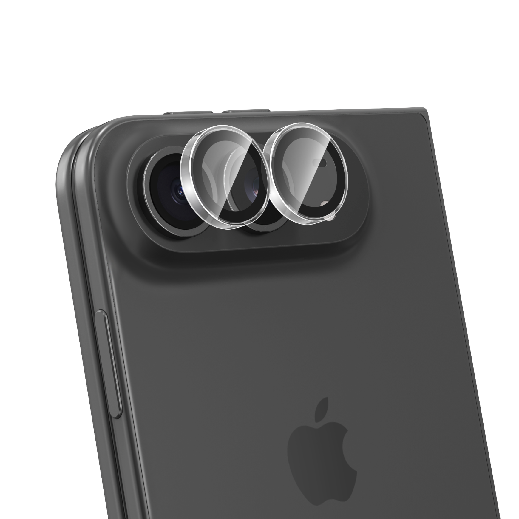Protège lentilles iPhone Duo x2 Verre trempé Transparent + Garantie à vie - Certifié GRS Force Glass