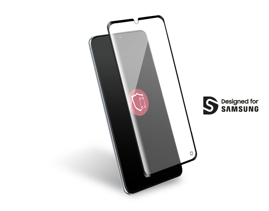 Protège écran 3D Original Garanti à vie en Verre organique pour Samsung G S21 Ultra 5G Force Glass