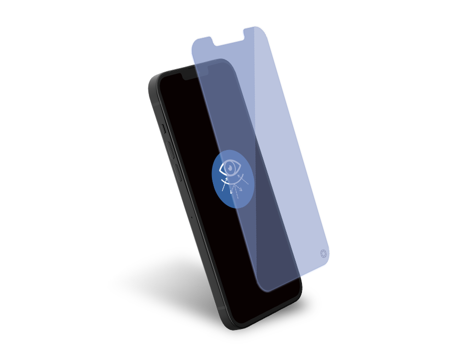 Protège écran Plat Anti Lumière Bleue Garanti à vie en Verre organique pour Apple iPhone 13 Pro Max Force Glass