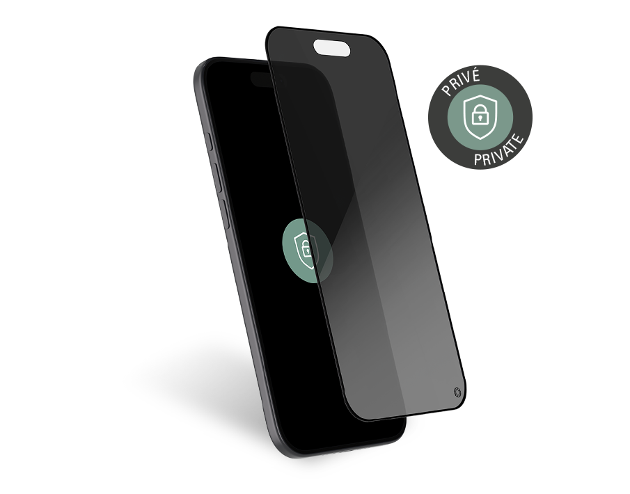 Protège écran iPhone Air Privé 2.5D Verre organique + Garantie à vie - Certifié GRS
