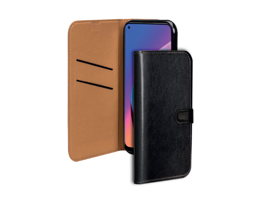 Folio Wallet avec languette Noir pour Oppo A94 5G Bigben