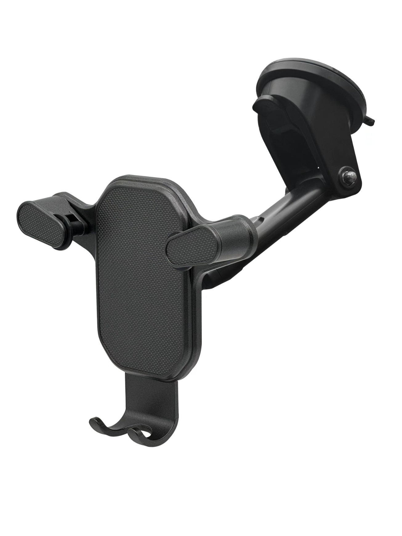 Support Voiture Pare-brise / Tableau de bord Maintien berceau ajustable Noir + Garantie à vie
