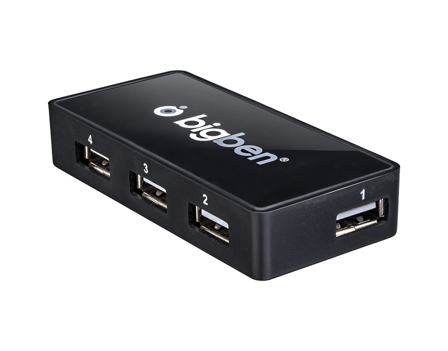 Hub multi-USB pour console noir